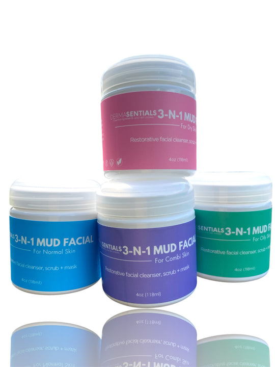 3-in-1 Restorative Mud Facials™